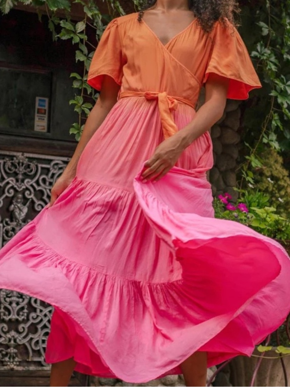 Ivy City Co Sunset dress in 1x